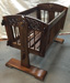 Walnut Baby Cradle