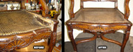 Bergere Chair Repaired