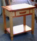 Mahogany Inlay Side Table