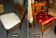 Upholstered Chair Restored