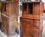 Antique Dental Cabinet Restoration