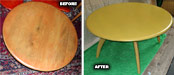 Heywood Wakefield Coffee Table Refinishing