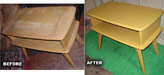 Heywood Wakefield TV Stand Refinishing