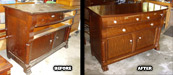 Antique Oak Buffet