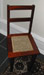 Solid Mahogany Caned Chairs