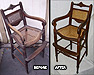 Antique High Chair Restored