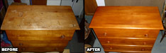 Maple Dresser Refinished