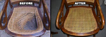 Hand Caned Chairs