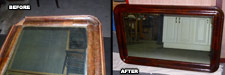 Antique Mirror Frame Restored